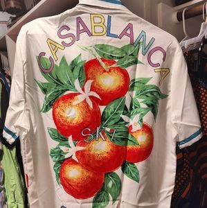 CASABLANCA LA FLEUR DE L'ORANGER polyester designer SHIRT ***unbranded***